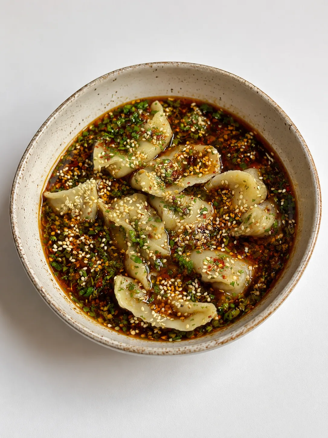 Chilli Oil Dip — Savory Dumplings Faisalabad